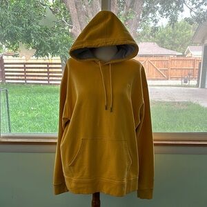 CHAMPION AUTHENTIC ATHLETICWEAR MENS VIBRANT YELLOW HOODIE